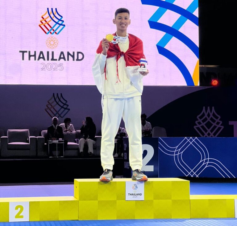 Banggakan Merah Putih, Arya Danu Susilo Pegawai Kanwil Kemenkumham Banten, Raih Emas SEA Games 2025
