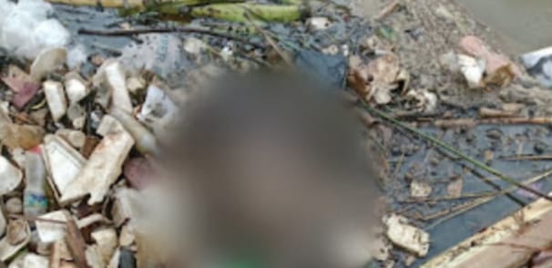 Mayat Mr X (foto istimewa)