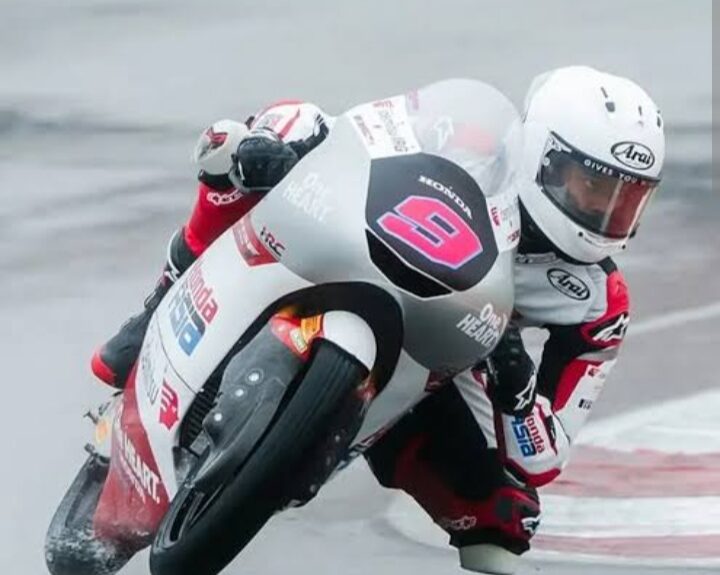 Tangkapan layar video Ega Vega Pratama di Sirkuit Ayrton Senna, Brasil