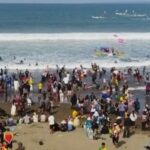 Pantai Matahari Caritaria Pandeglang Banten Libur lebaran 2026