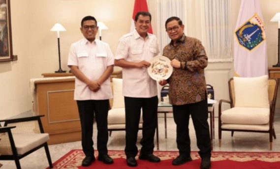 Andra Soni, Maesyal Rasyid, dan Pramono Anung (Foto: Ist)