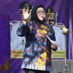 Intan Nurul Hikmah, saat menutup Festival Literasi Tangerang Gemilang 2026 di Halaman Kantor Perpusip (foto: Ist)