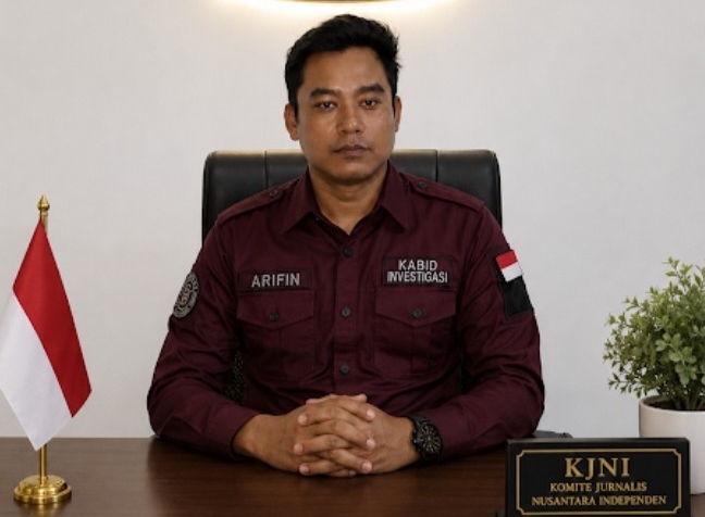 Foto: Aripin (Gizo) Kabid investigasi KJNI