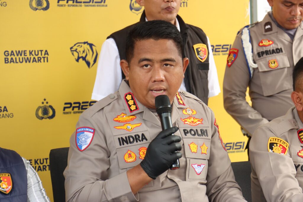 Foto: Kombes Pol Andi Muhammad Indra Waspada Amirullah, Kapolresta Tangerang