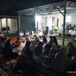 Doa bersama Warga RT 03/03 Desa Merak dalam menyambut Tahun Baru Islam 1448 H (Dok/Abo)