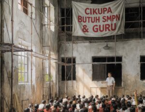 Foto: ilustrasi kurang SMPN di Kecamatan Cikupa