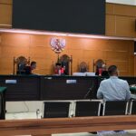 Profesor Mudzakir, saat jadi Saksi Ahli di Pengadilan Tipikor PN Serang, Selasa (14/07)